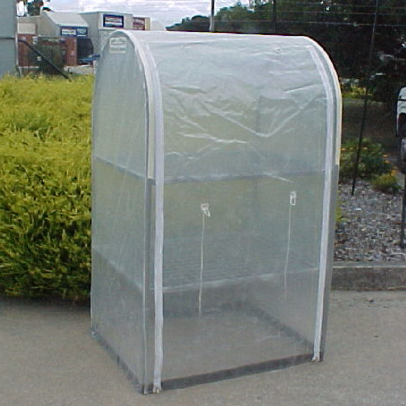 Adloheat Baby Gro Mini Greenhouse With Solashield Cover Front Side View