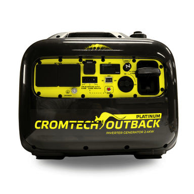 Cromtech Outback Platinum Inverter Generator 2.4kW Front View
