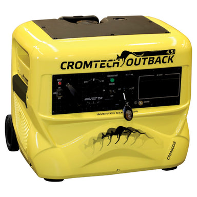 Cromtech 4500W Inverter Generator Electric Start Front View