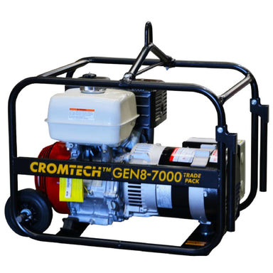 Cromtech Generator 7.0kW Honda Petrol Tradepack