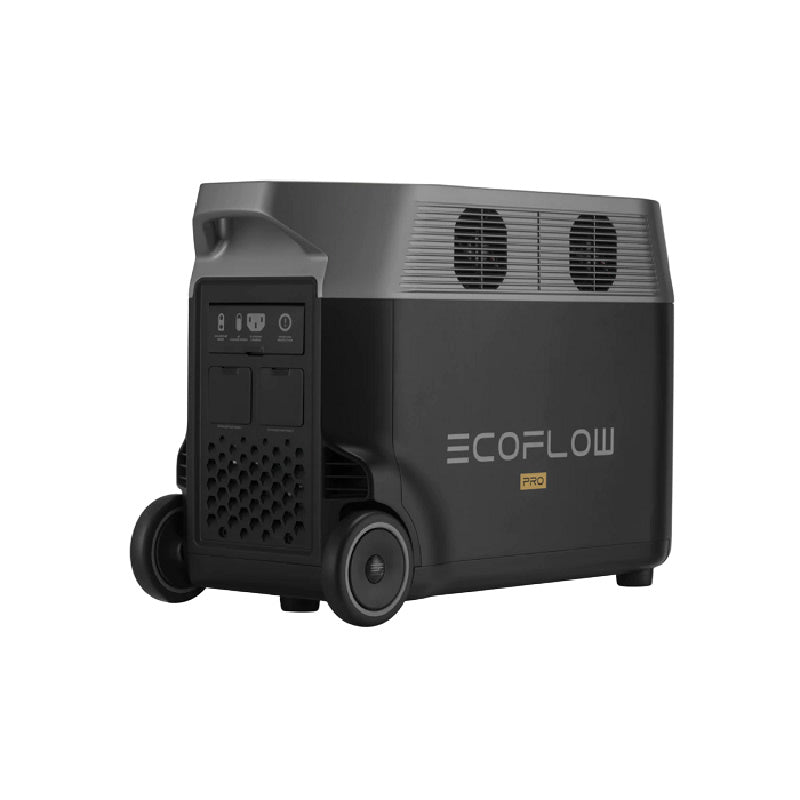 EcoFlow DELTA Pro 3600Wh Portable Power Station Back Left View