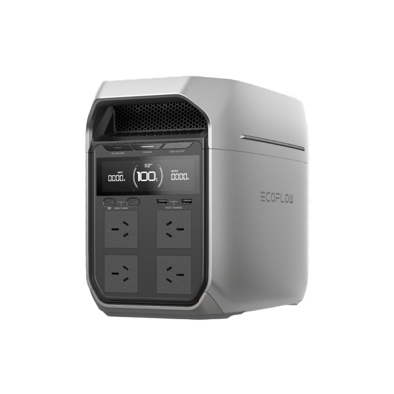 EcoFlow Delta 3 Plus 1024Wh Portable Power Station Front Right View