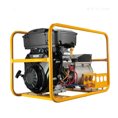 Powerlite PB110E Portable Petrol Generator Front Corner View