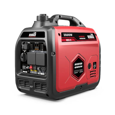 iTechWorld Redback 3500W Portable Inverter Generator Front Right Side View
