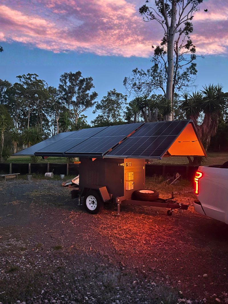 Rover Solar Trailer Off Grid Power System, view 3