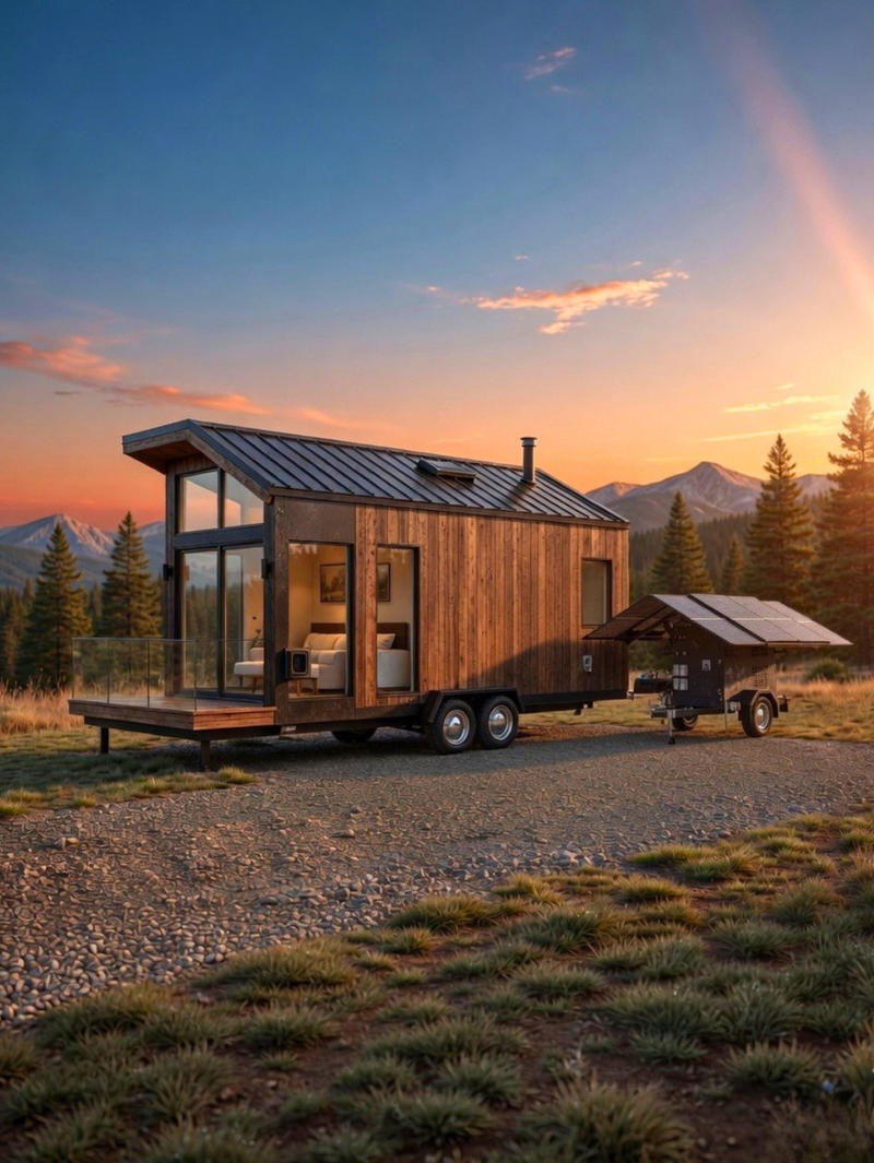 Rover Solar Trailer Off Grid Power System, view 4
