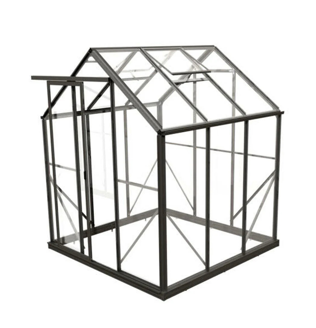 Winter Gardenz 6x6ft Glasshouse with 4mm Toughened Glass