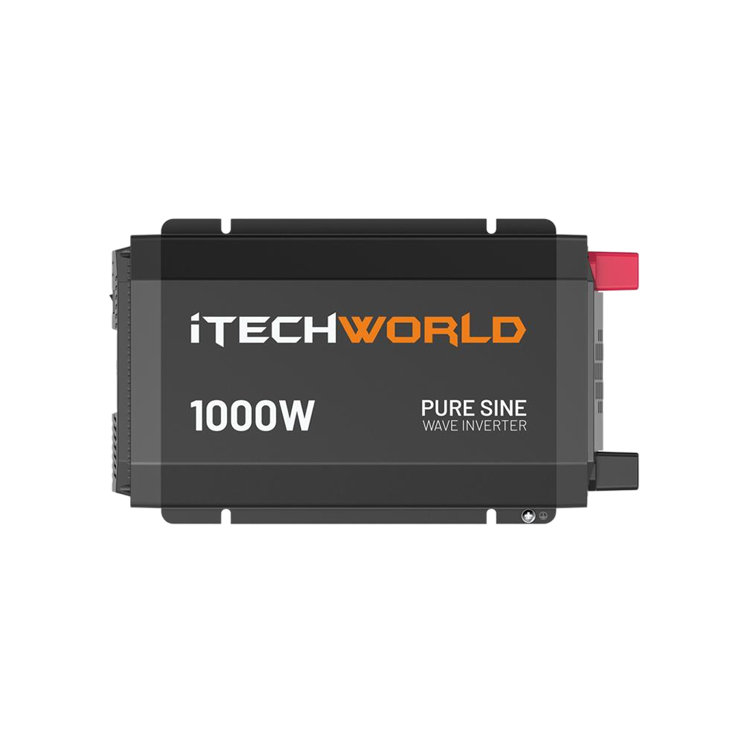 iTechWorld 1000W Pure Sine Wave Inverter 12V to 240V