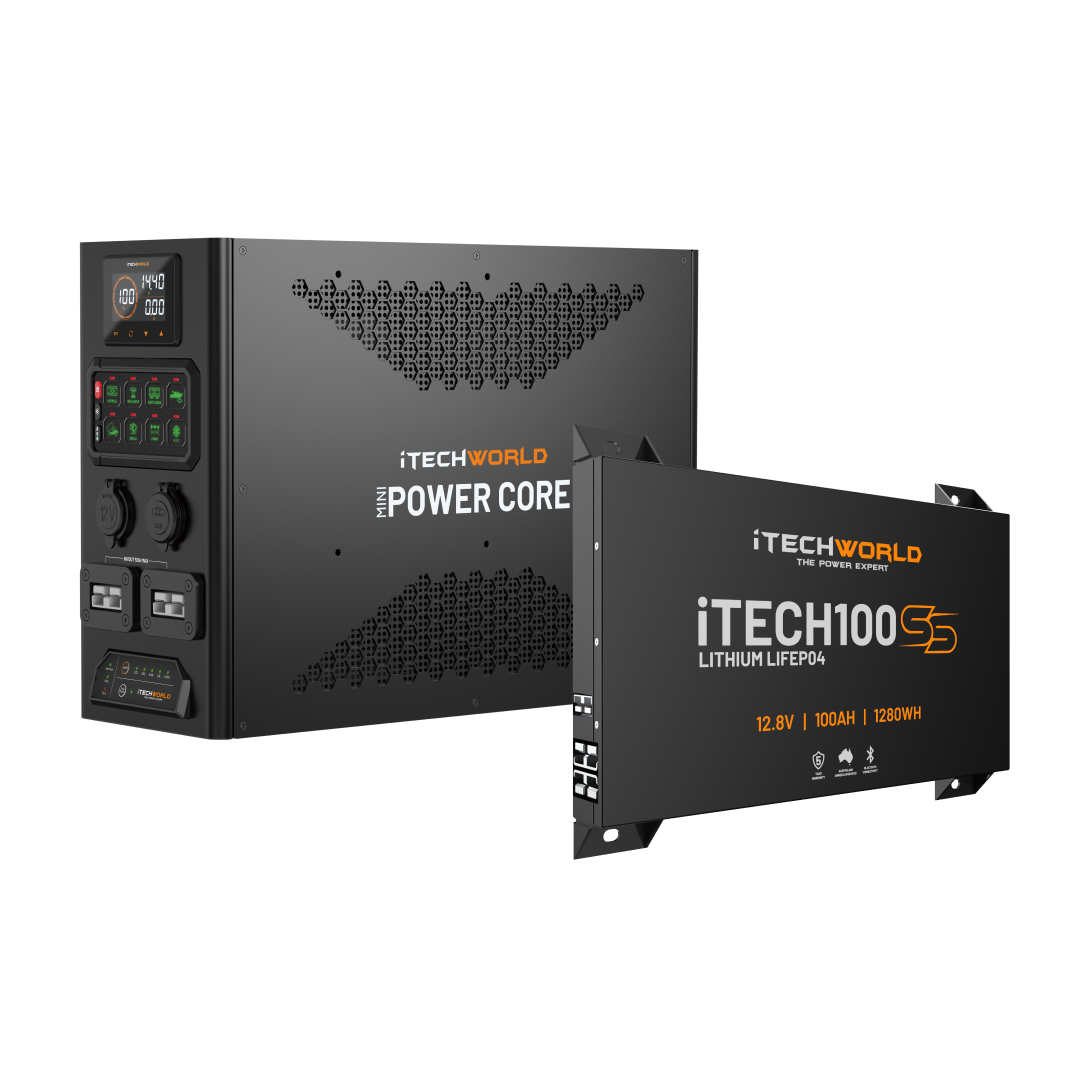 iTechWorld Mini Power Core + Super Slim 100Ah