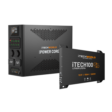 iTechWorld Mini Power Core + Super Slim 100Ah