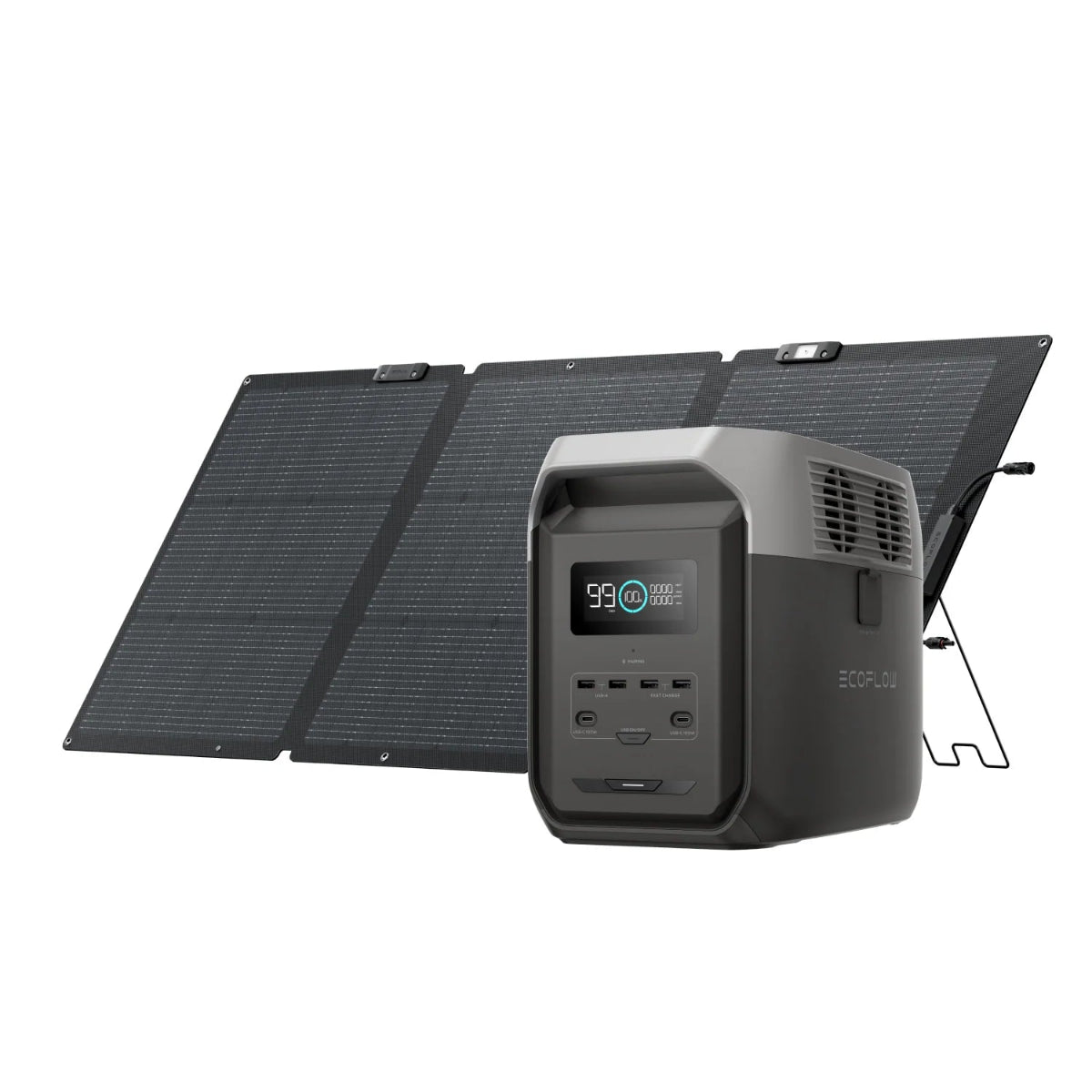 EcoFlow Delta 3 Portable Power Station - 1500Wh Capacity