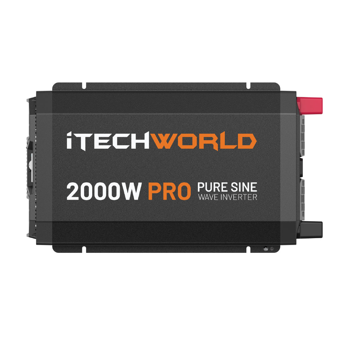 iTechWorld 2000W Pure Sine Wave Inverter 12V to 240V