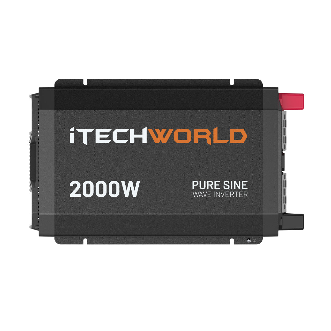 iTechWorld 2000W Pure Sine Wave Inverter 12V to 240V