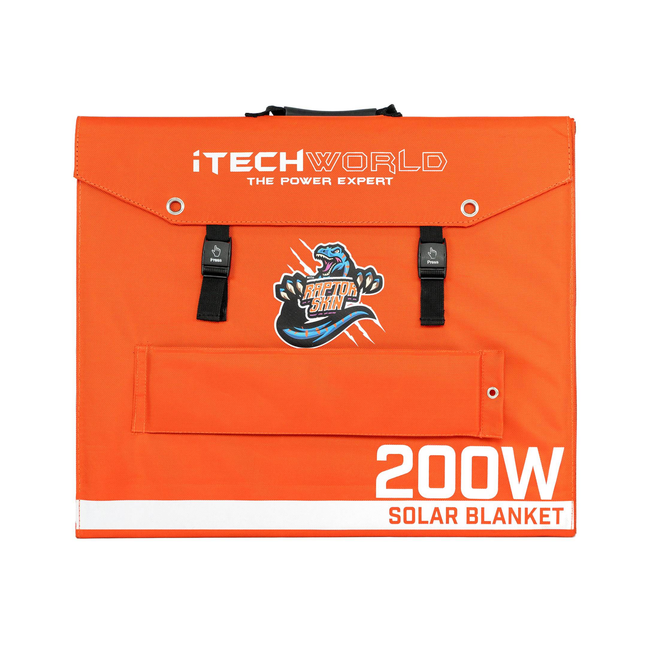 iTechWorld 200W Solar Blanket unfolded
