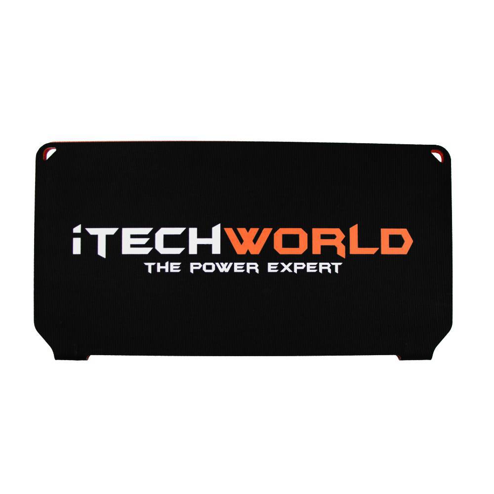 iTechWorld 20W Solar Blanket in use
