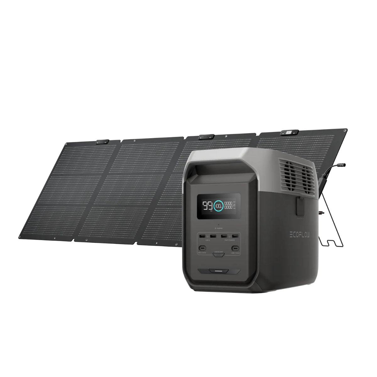 EcoFlow Delta 3 Portable Power Station - 1500Wh Capacity