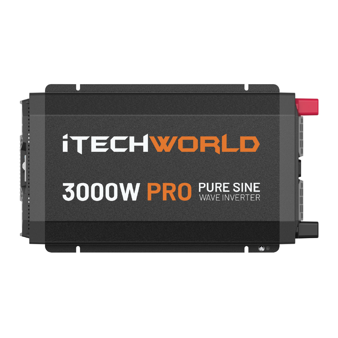 iTechWorld 3000W Pure Sine Wave Inverter 12V to 240V