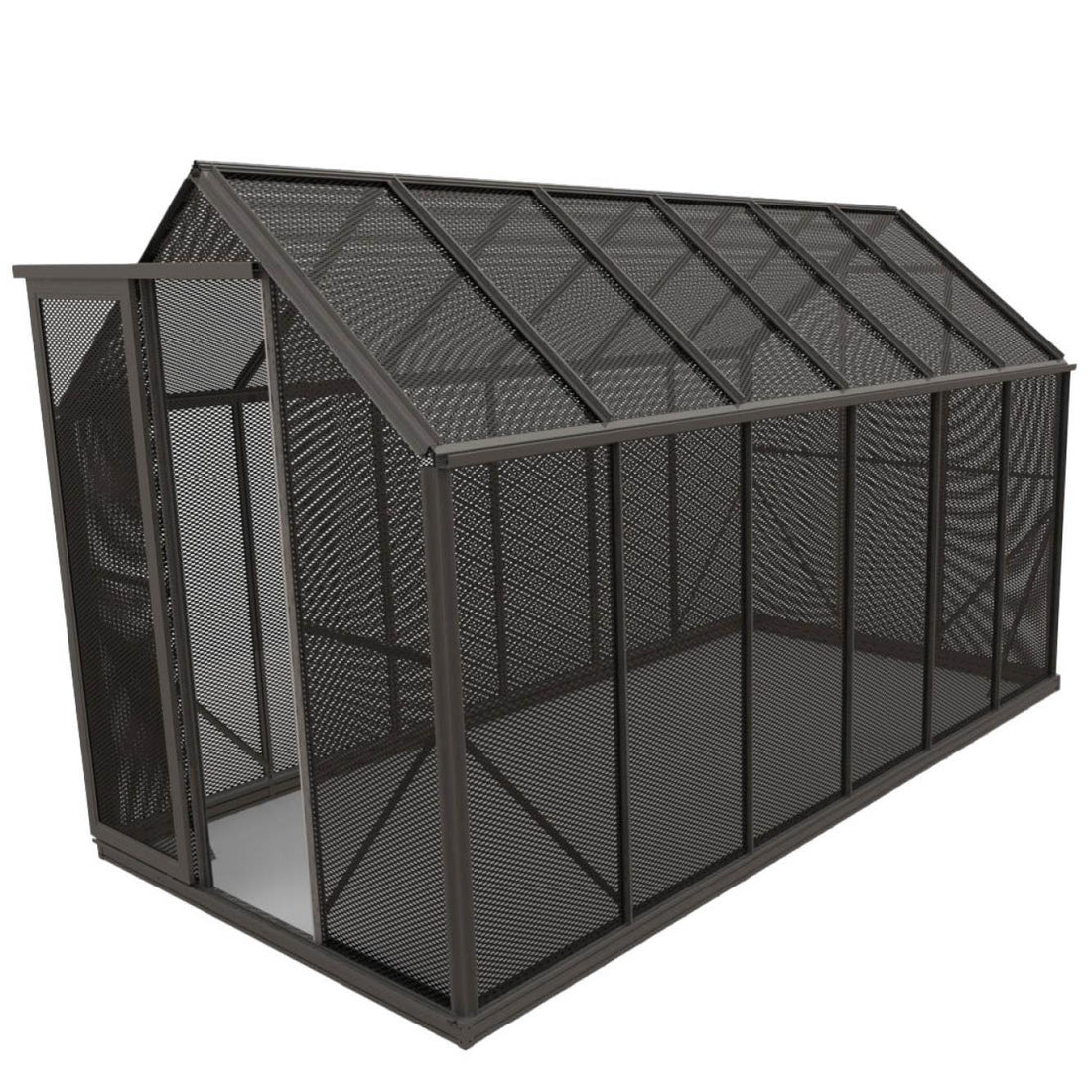Winter Gardenz 6x12 Shade House Aluminium Shade Mesh