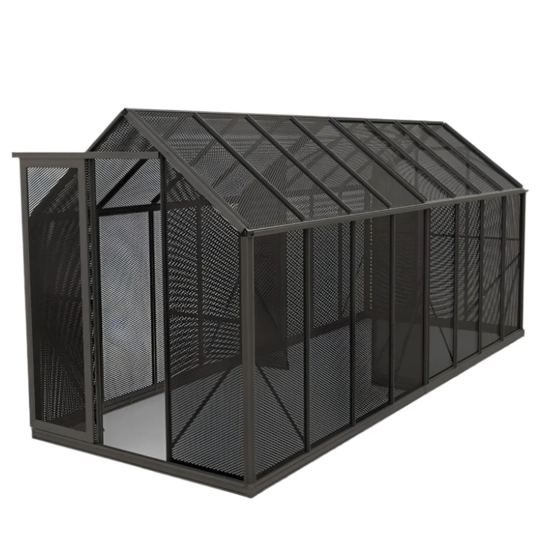 Winter Gardenz 6x16 Shade House Aluminium Shade Mesh