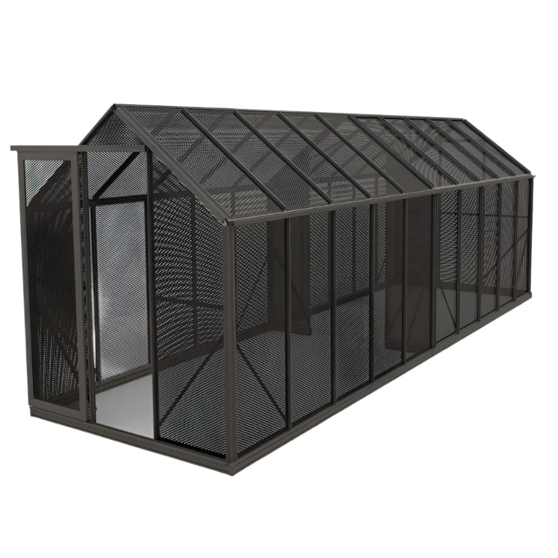 Winter Gardenz 6x20 Shade House Aluminium Shade Mesh