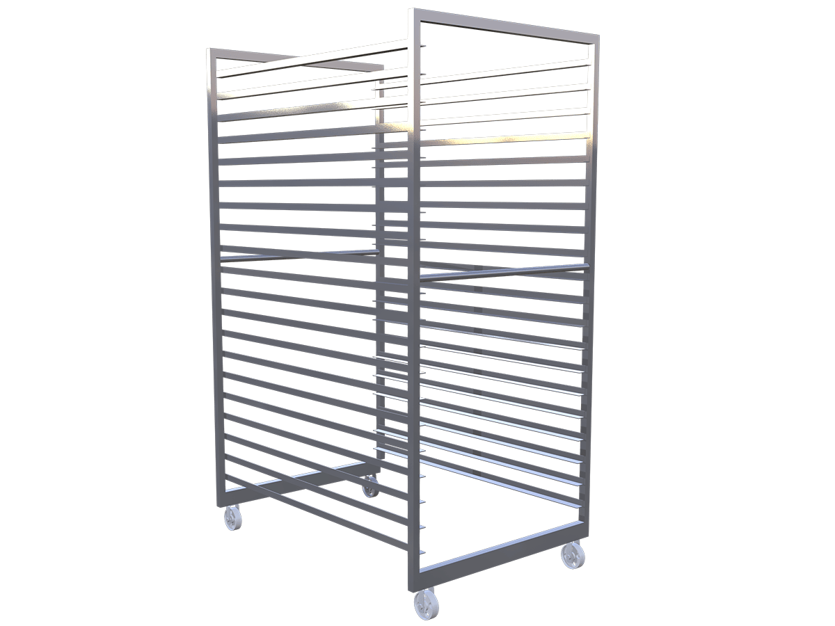 Industrial Trolley, 20 layer configuration