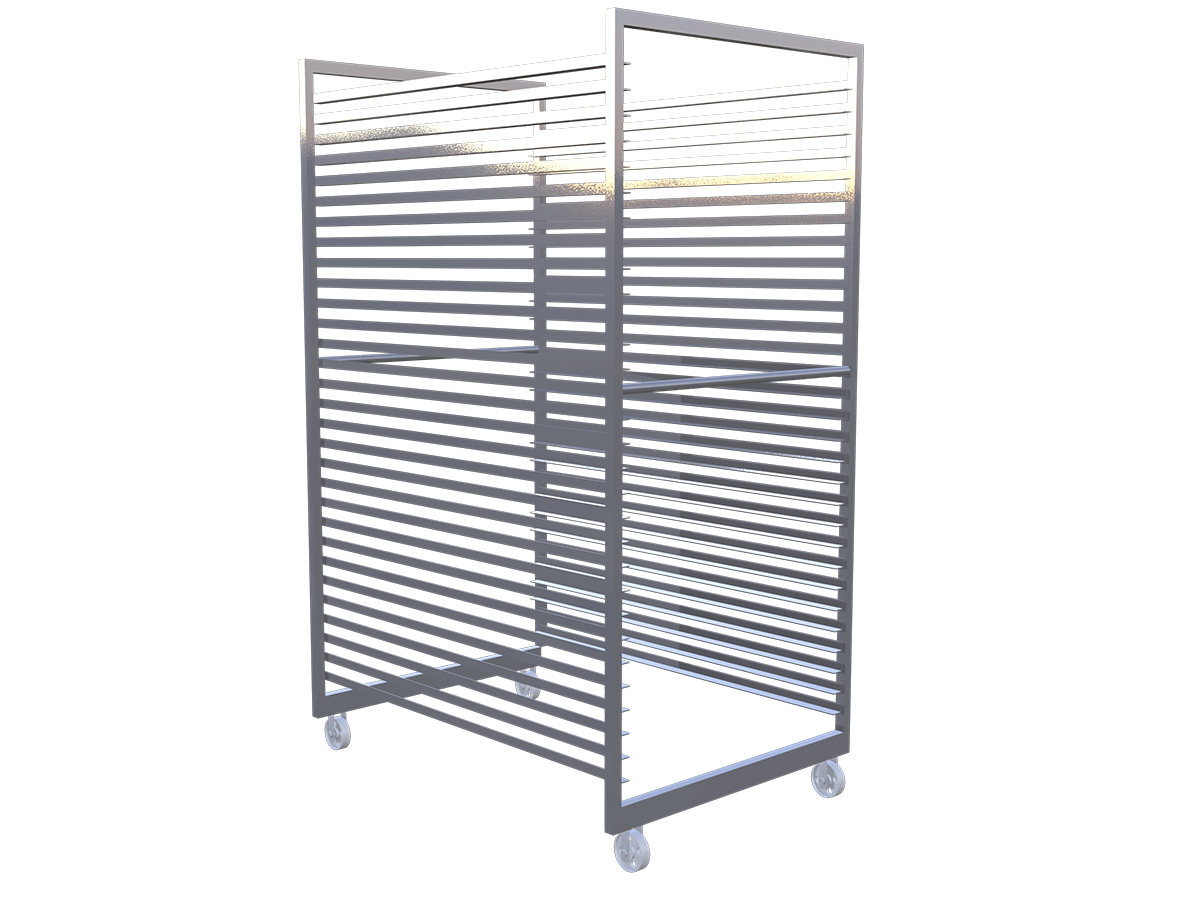 Industrial Trolley, 30 layer configuration