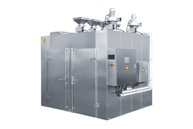 Industrial dehydrator 4 trolley main view