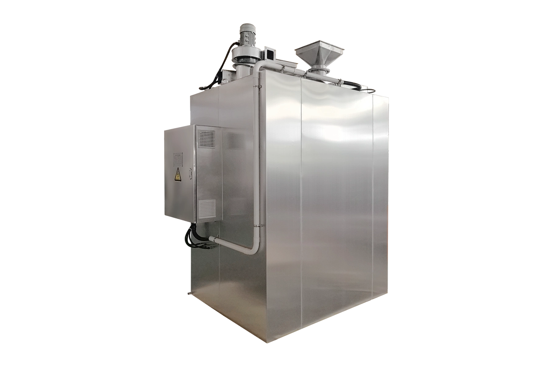 Industrial dehydrator rear angle view