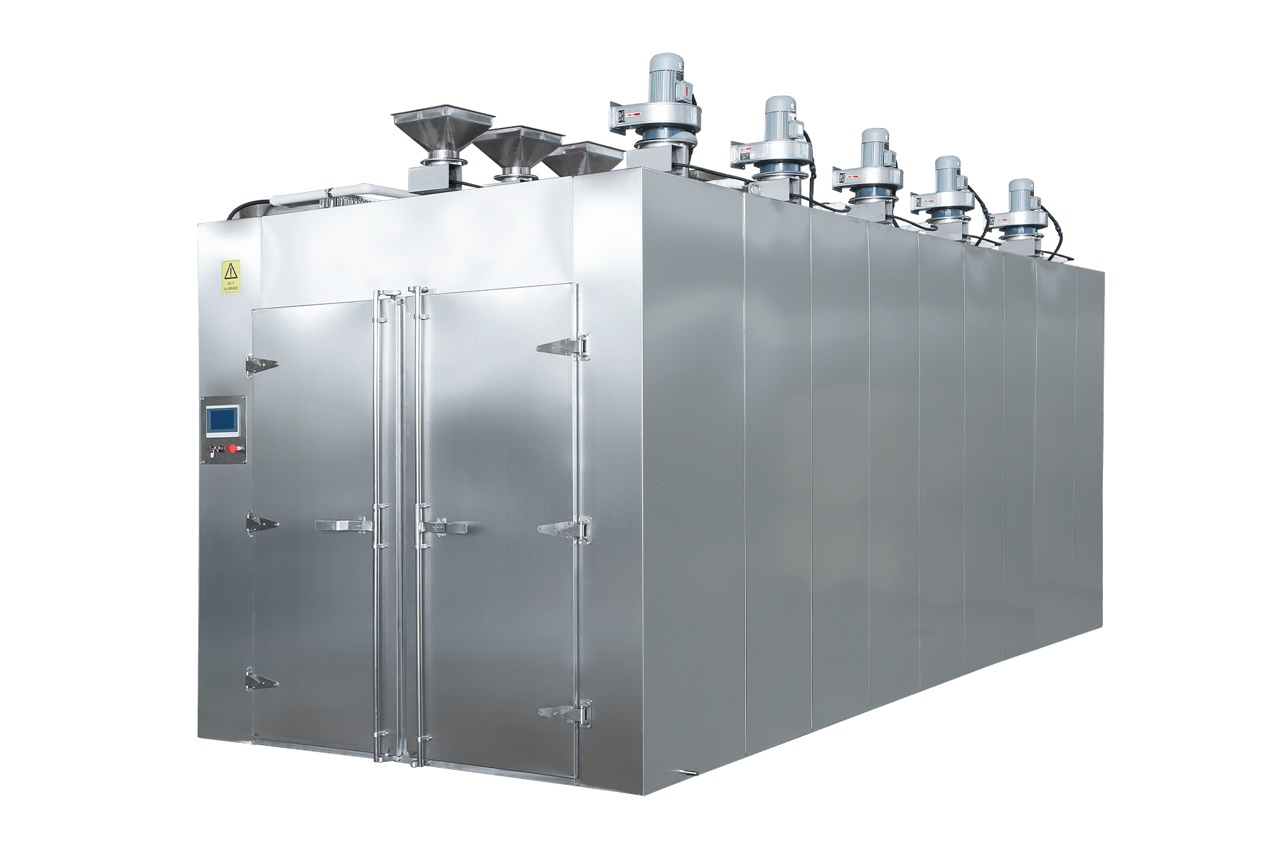 Industrial dehydrator 10 trolley main view