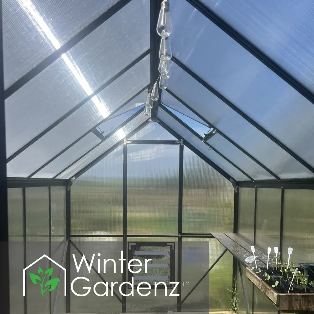 Winter Gardenz 6x10ftGreenhouse 6mm Polycarbonate