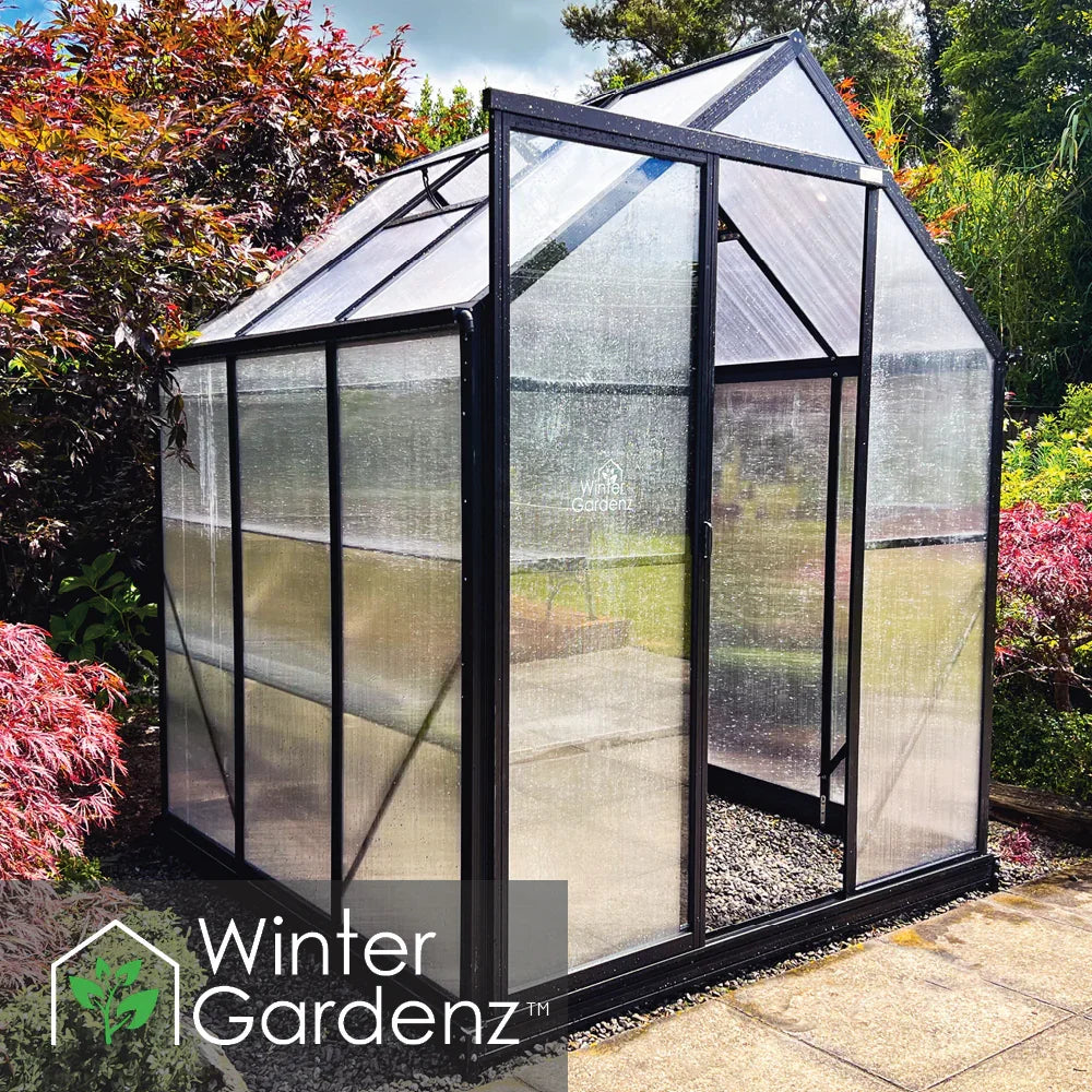 Winter Gardenz 6x6ft Greenhouse with 6mm Polycarbonate