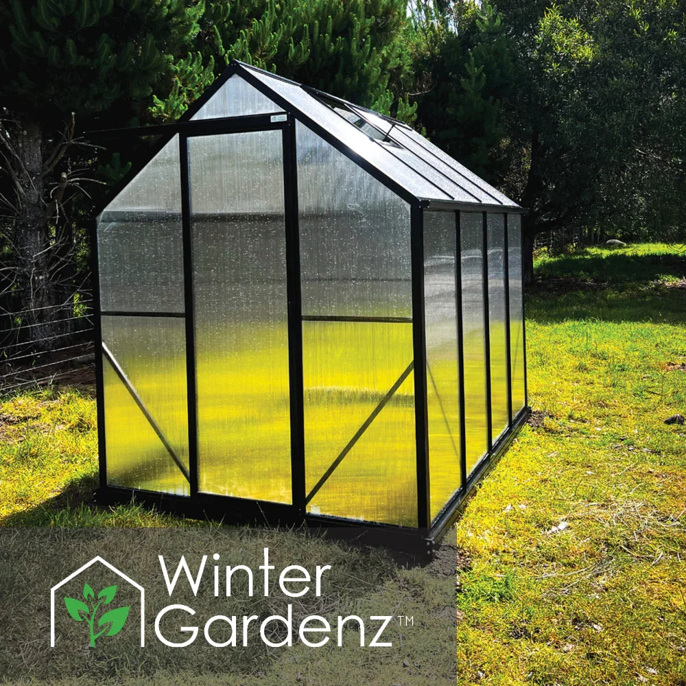 Winter Gardenz 6x8ft Greenhouse 6mm Polycarbonate