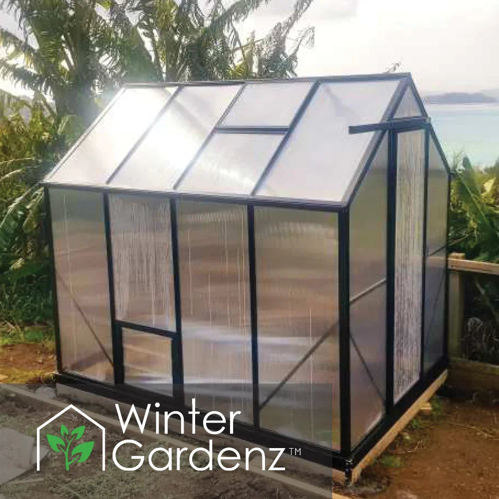 Winter Gardenz 6x8ft Greenhouse 6mm Polycarbonate
