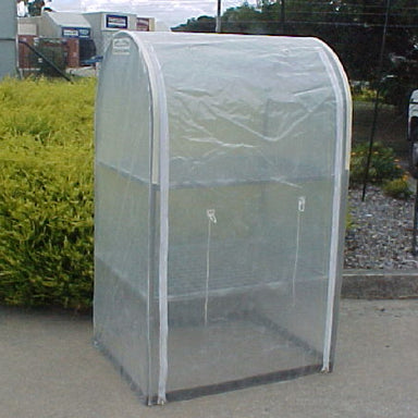 Adloheat Baby Gro Mini Greenhouse With Solashield Cover Front Side View