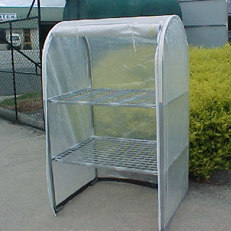 Adloheat Baby Gro Mini Greenhouse With Solashield Cover Open View