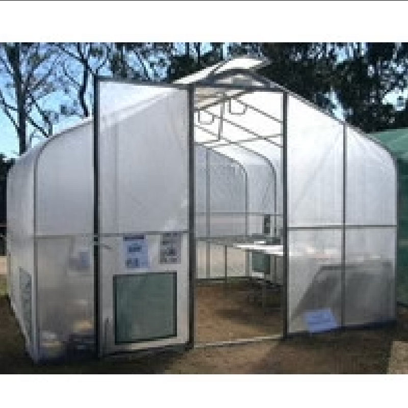 Adloheat Hot House With Door Open Front View
