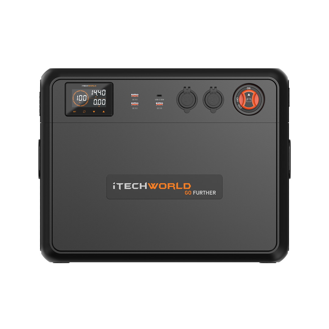 iTechWorld GoFurther Premium Battery Box with iTECHBM500 and Shunt