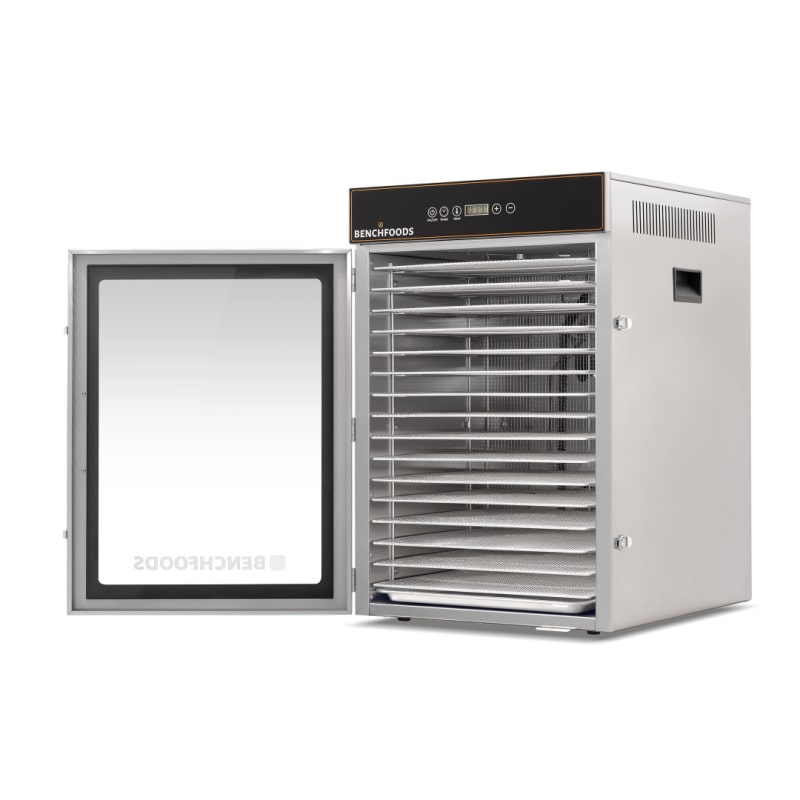 Benchfoods 16CUDG 16 Tray Dehydrator Side Open Door