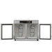 Benchfoods 32HCUDG 32 Tray Horizontal Dehydrator Front View Open with No Trays