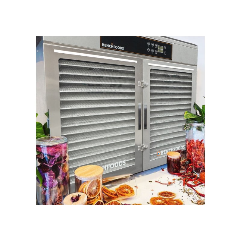 Benchfoods 32HCUDG 32 Tray Horizontal Dehydrator Lifestyle Shot