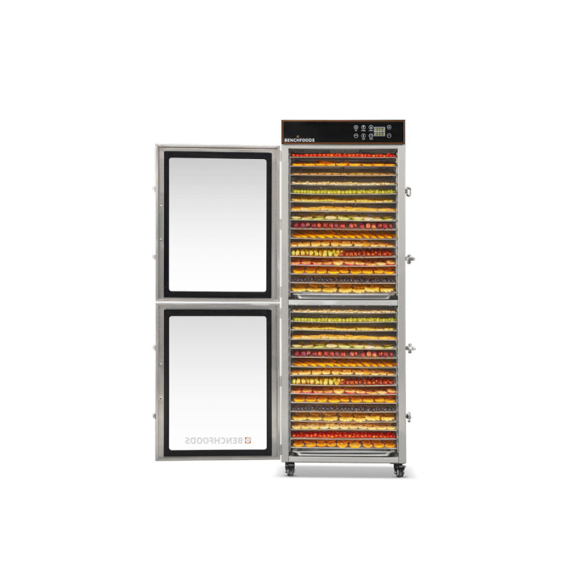 Benchfoods 32VCUDG 32 Tray Vertical Dehydrator Front Open View