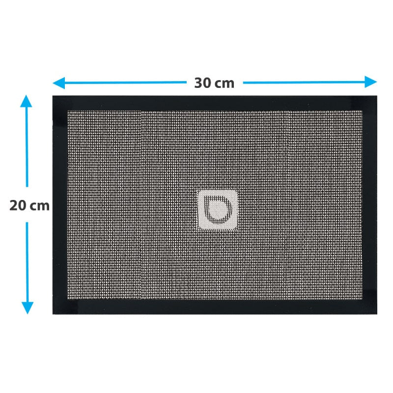 Benchfoods MT30 Domestic Non-Stick Mesh Silicone Mats Metric Dimensions