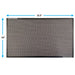 Benchfoods MT85 Large Mesh Non-Stick Dehydrator Mats Metric Dimensions