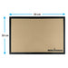 Benchfoods NS30SS Domestic Non-Stick Solid Silicone Mats Metric Dimensions