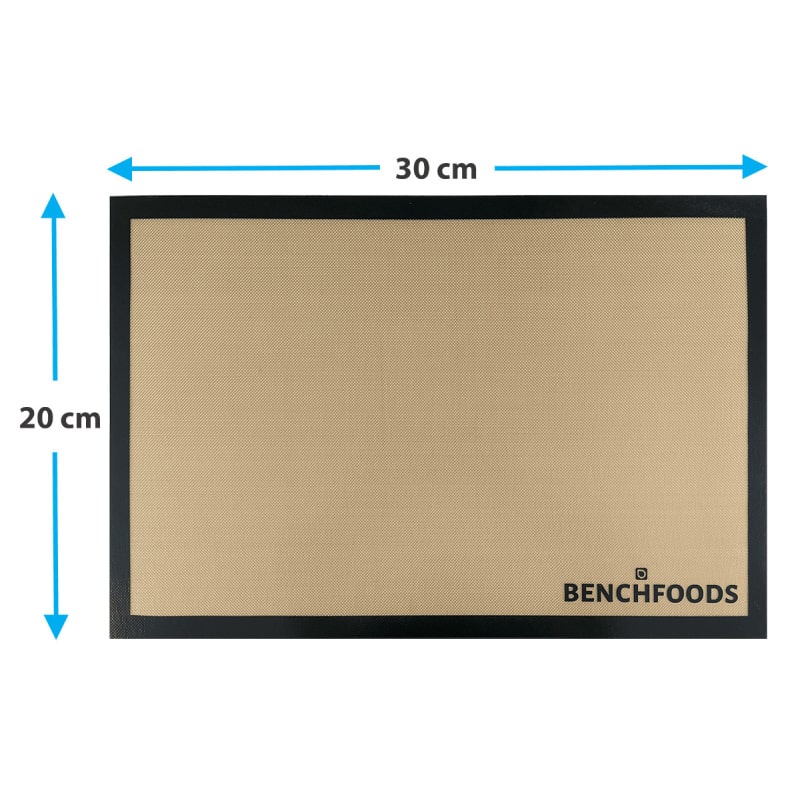 Benchfoods NS30SS Domestic Non-Stick Solid Silicone Mats Metric Dimensions