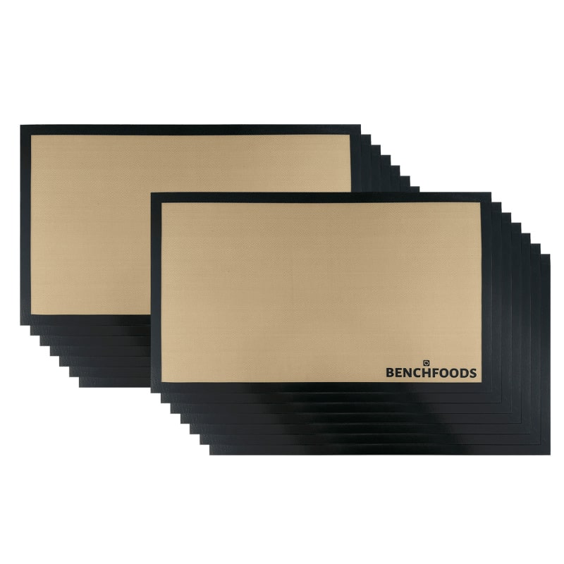 Benchfoods NS85SS Large Non-Stick Dehydrator Mats 28 Pack
