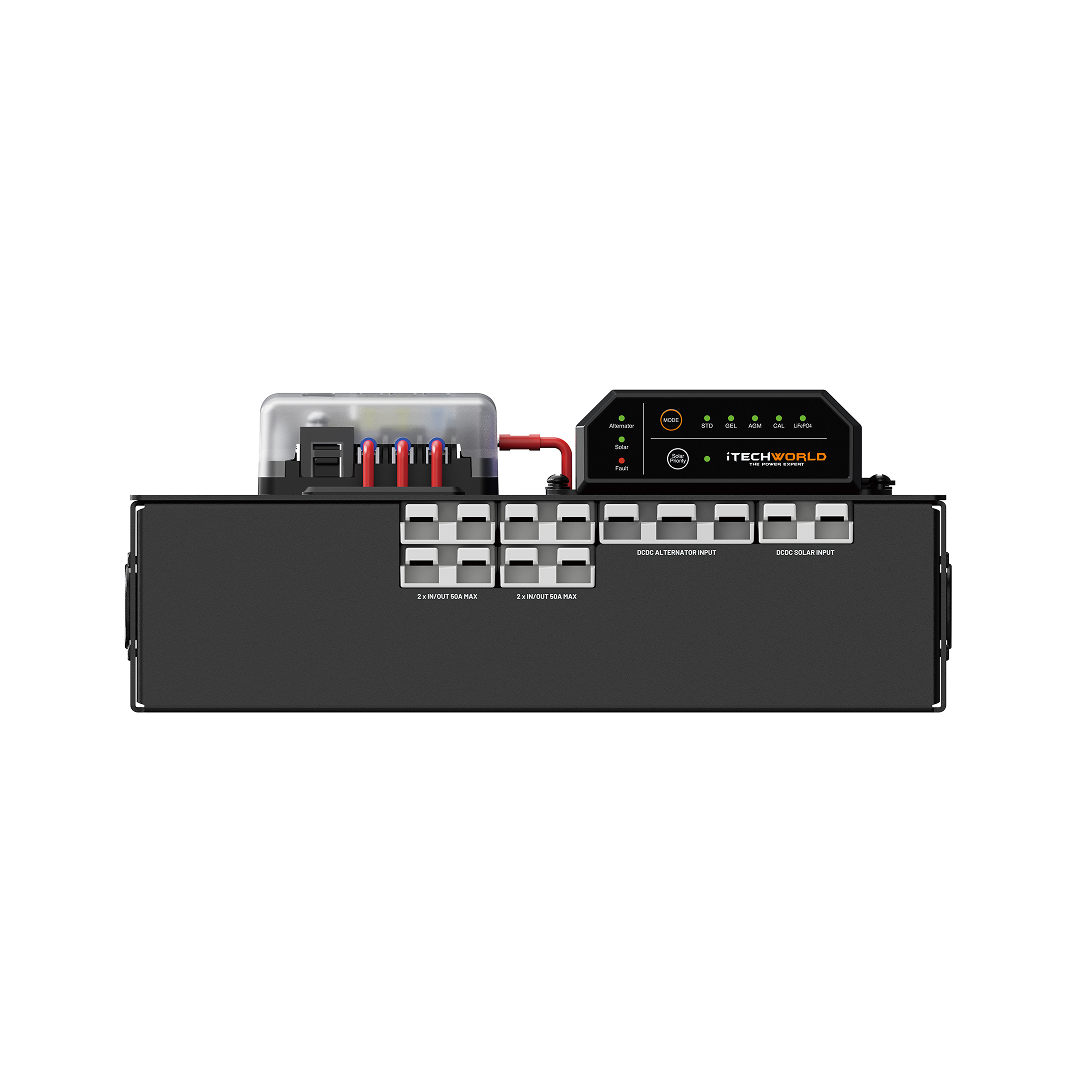 iTechWorld Premium Control Hub with 25A DCDC Charger and 500A Shunt