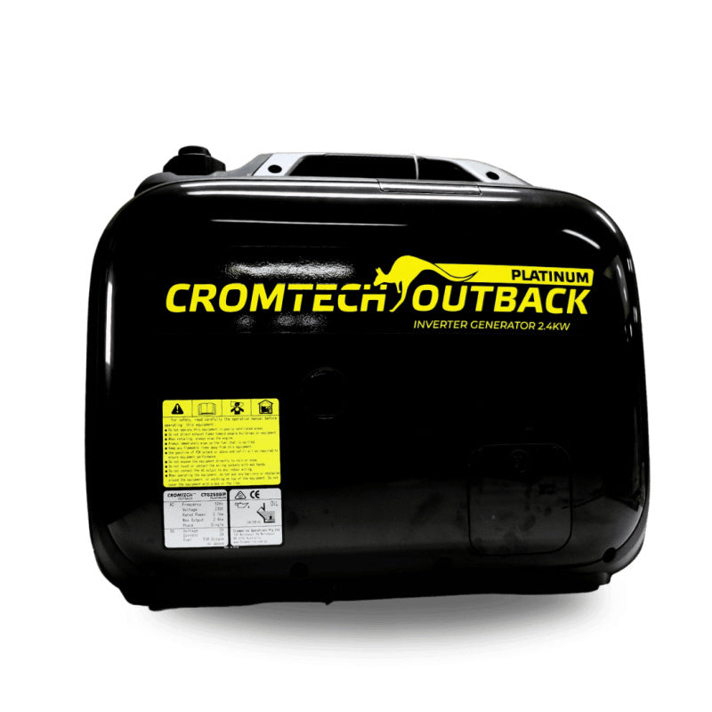 Cromtech CTG2500IP Outback Platinum Inverter Generator 2.4kW Back View