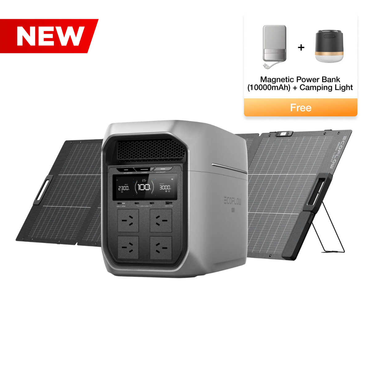 EcoFlow Delta 3 Max Plus Portable Power Station