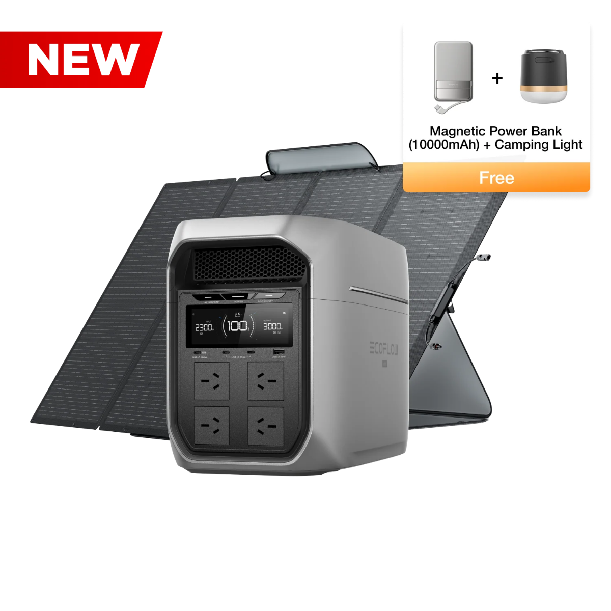 EcoFlow Delta 3 Max Plus Portable Power Station